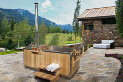 Dundalk LeisureCraft Starlight Wood Burning Hot Tub CT372W