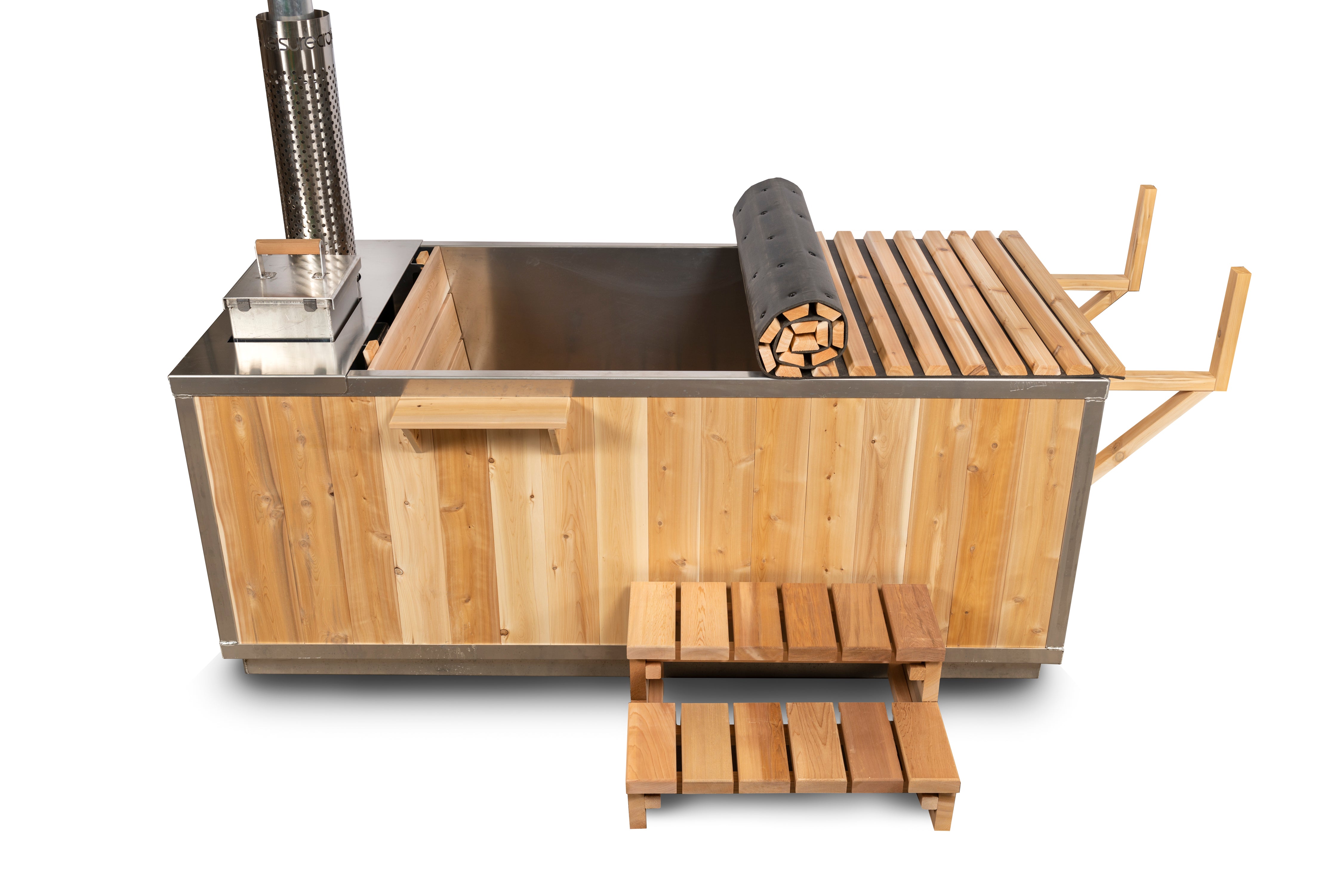 Dundalk LeisureCraft Starlight Wood Burning Hot Tub CT372W