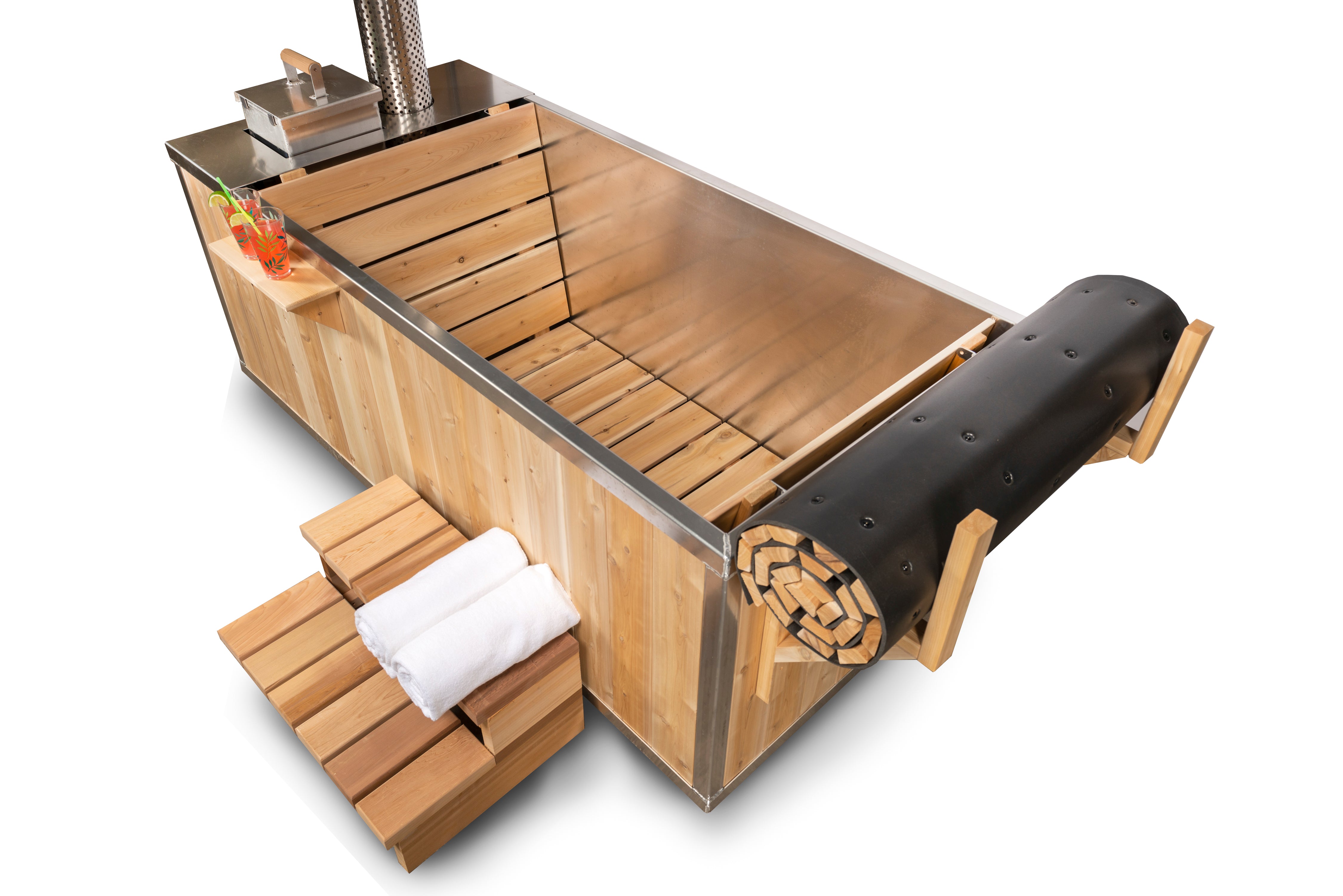 Dundalk LeisureCraft Starlight Wood Burning Hot Tub CT372W