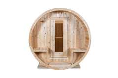 Dundalk Leisurecraft Canadian Timber Serenity 3-4 Person Barrel Sauna - CTC2245W