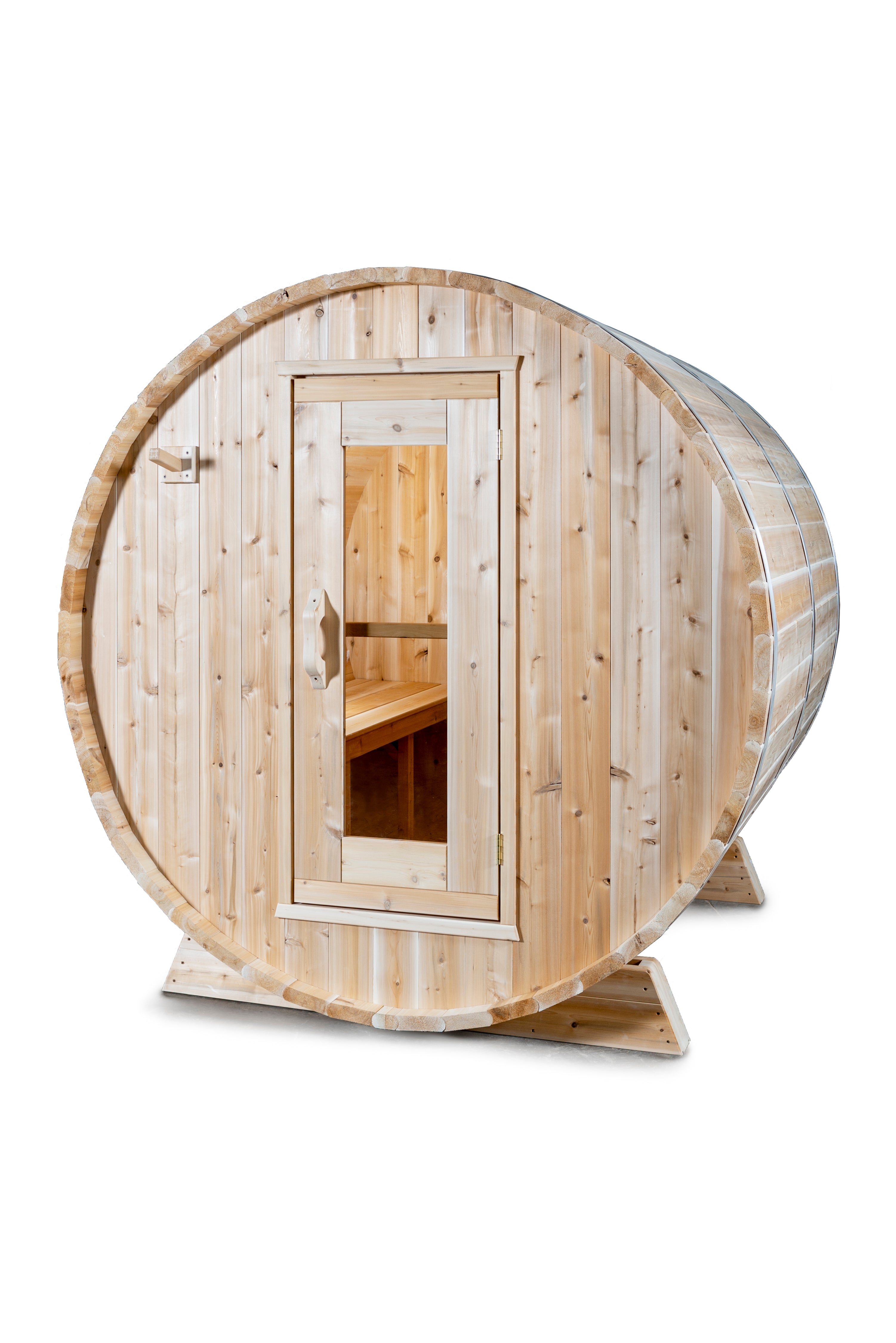 Dundalk Leisurecraft Canadian Timber Harmony 3-4 Person Barrel Sauna – CTC22W