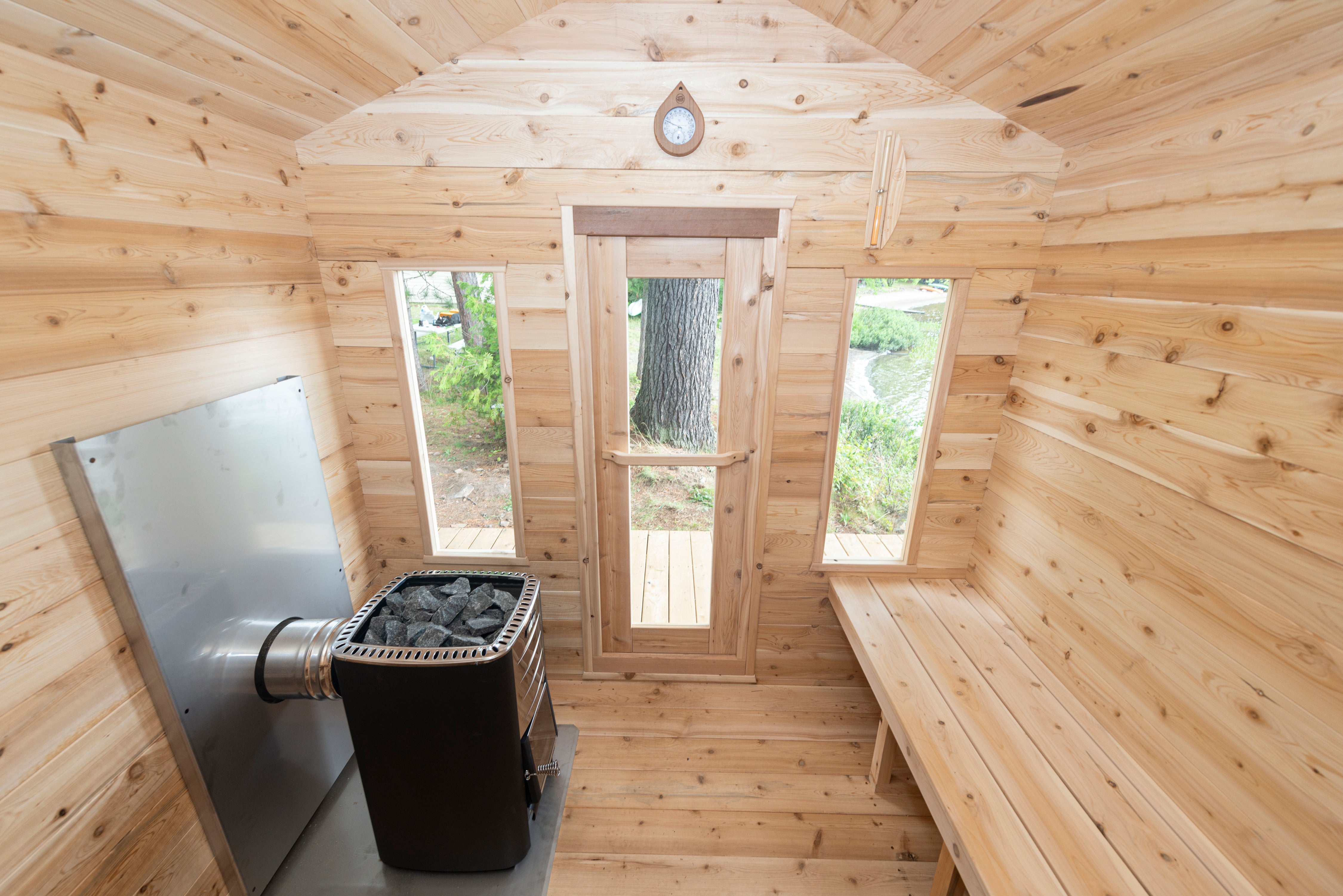 Dundalk LeisureCraft Georgian Cabin Sauna (4-6 Person) CTC88W