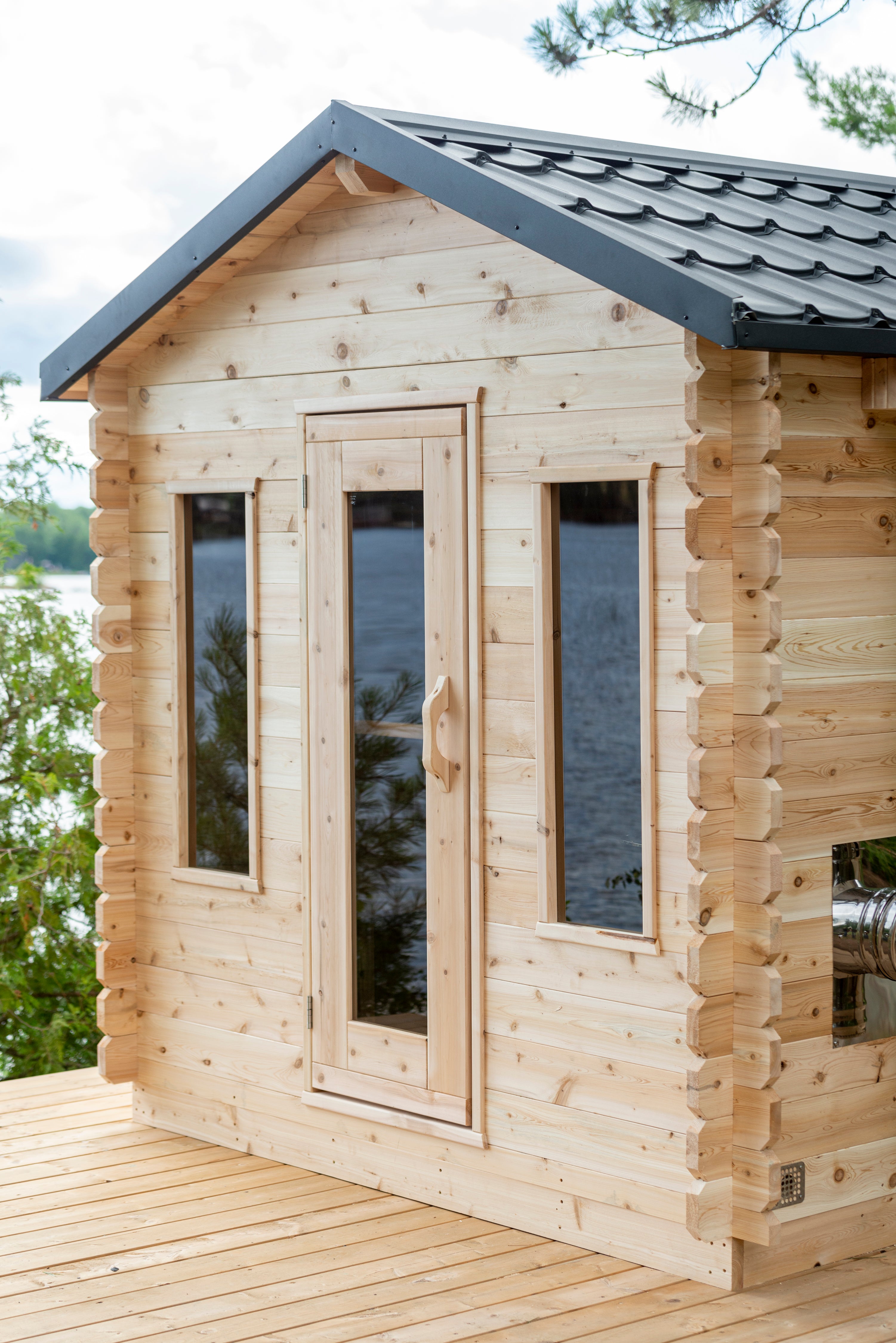 Dundalk LeisureCraft Georgian Cabin Sauna (4-6 Person) CTC88W