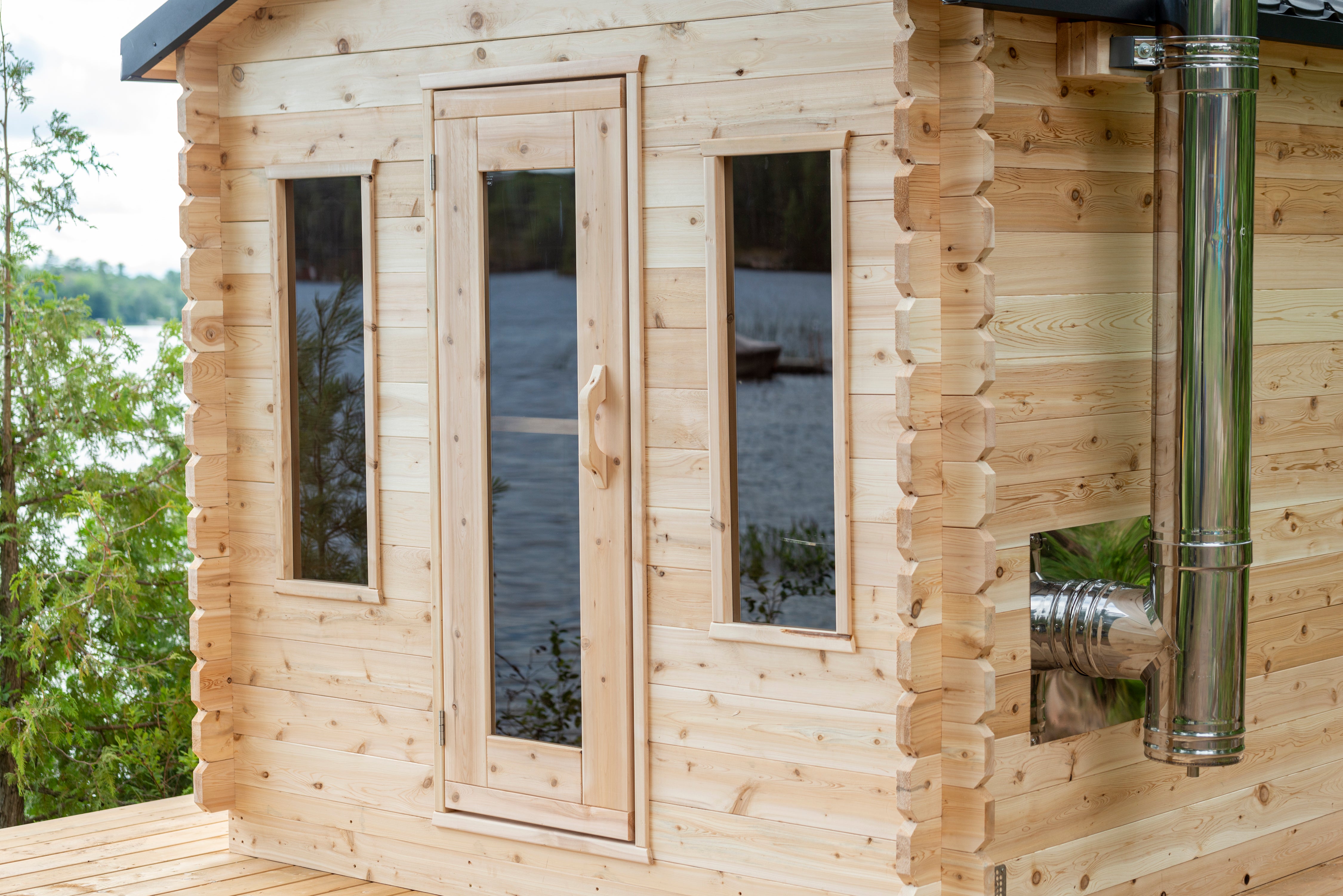 Dundalk LeisureCraft Georgian Cabin Sauna (4-6 Person) CTC88W