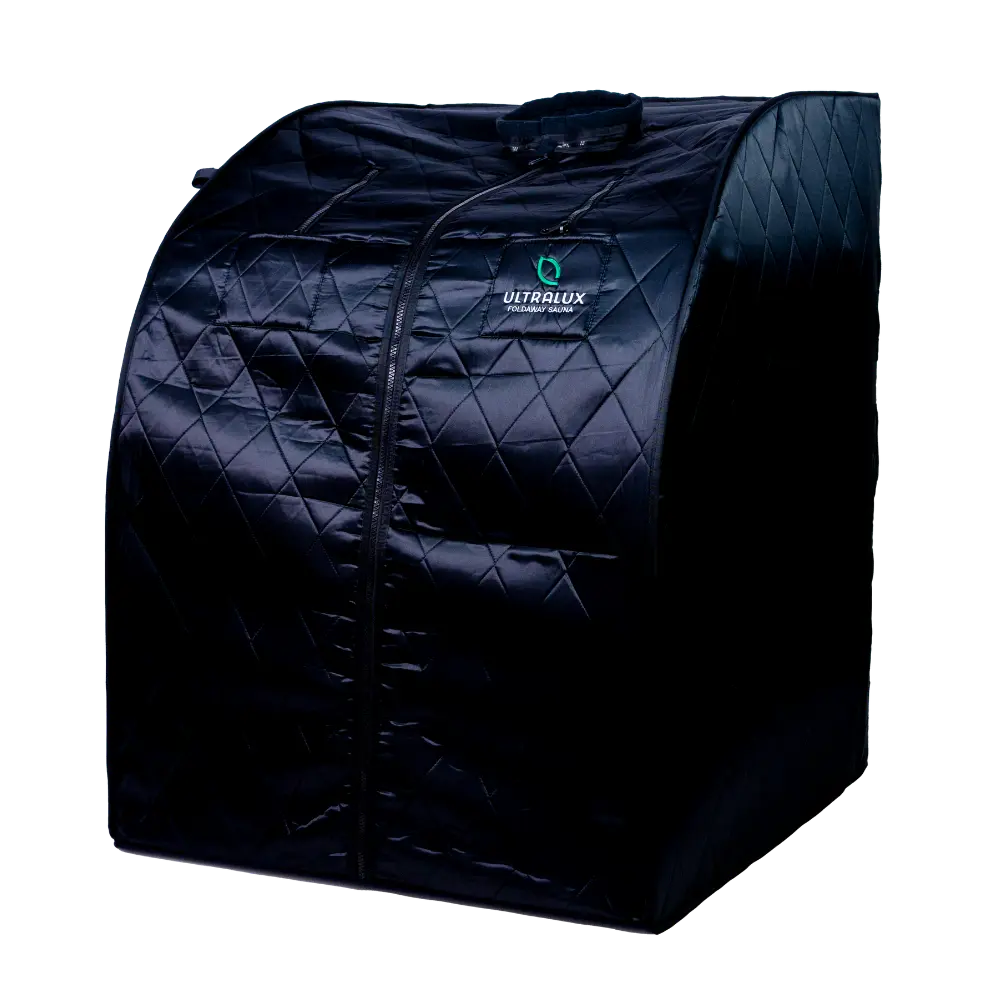 ULTRALUXHEALTH Foldaway Sauna Low EMF All the Benefits in Just 15 Minutes