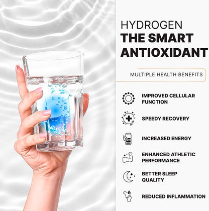 ULTRALUXHEALTH Countertop Water Machine Multi-Stage Filtration and Added Antioxidant—Molecular Hydrogen