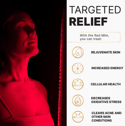 ULTRALUXHEALTH Red Mini - Your Way to Natural Healing, Radiant Skin, and Optimal Wellness