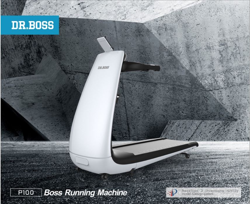 DR.BOSS -  P100 Treadmill Home Fitness Routine & Gym Quality Performance All in One